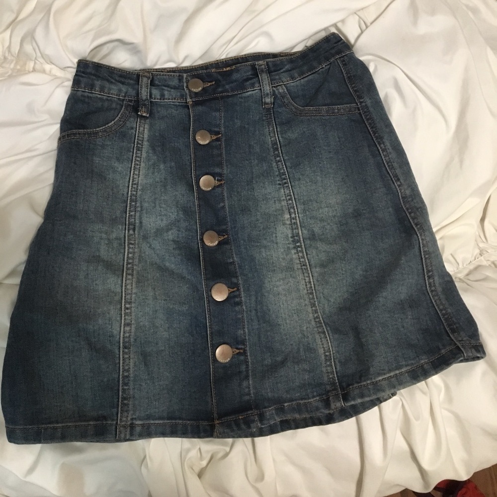 Denim skirt